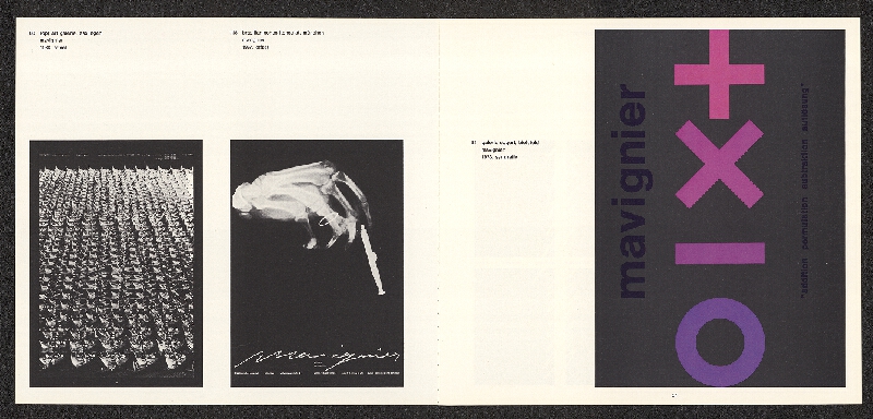 Almir Mavignier da Silva – Kunstgewerbemuseum Zürich 