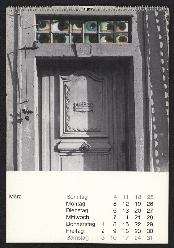 Johannes Ludwig – Calender 1974 