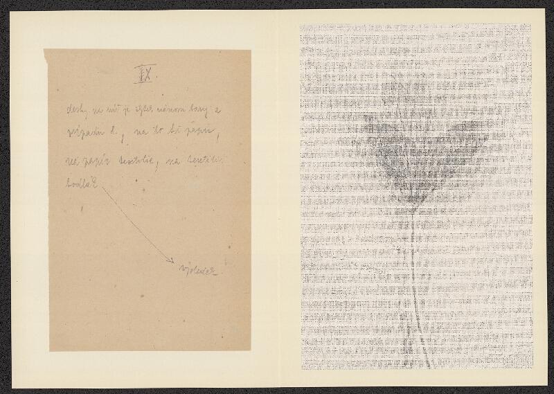 Antonín Jero – Popis postupu tisku z materiálu 