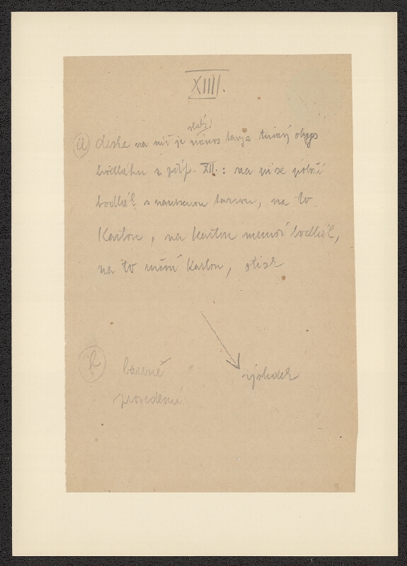 Antonín Jero – Popis postupu tisku z materiálu 