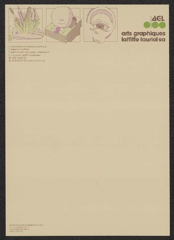 Johnny Bekaert – AGL - arts graphiques Laffitte Lauriol S. A. 