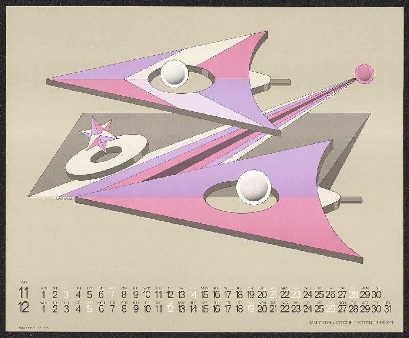 Kanise Yukio – Kalendář 1982 