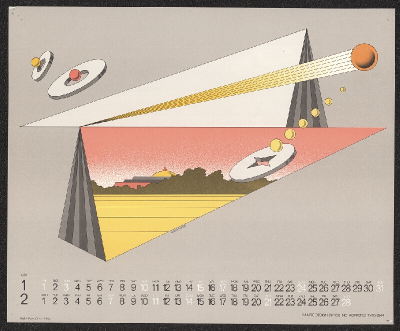 Kanise Yukio – Kalendář 1982 