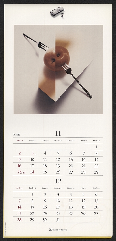 Endo Susumu – Kalendář 1980 