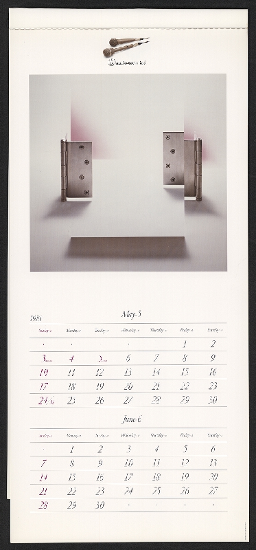 Endo Susumu – Kalendář 1981 