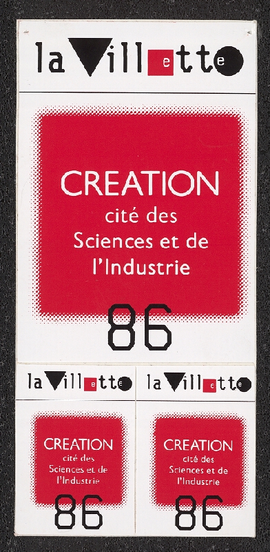 Pierre Bernard – La Villete, Cité des Sciences et de l'Industrie 