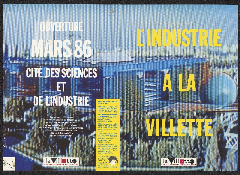 Pierre Bernard – La Villete, Cité des Sciences et de l'Industrie 