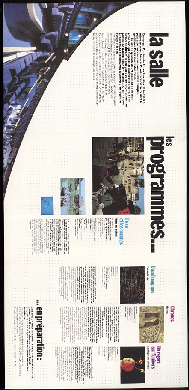 Pierre Bernard – La Villete, Cité des Sciences et de l'Industrie 