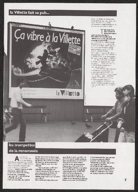 Pierre Bernard – La Villete, Cité des Sciences et de l'Industrie 