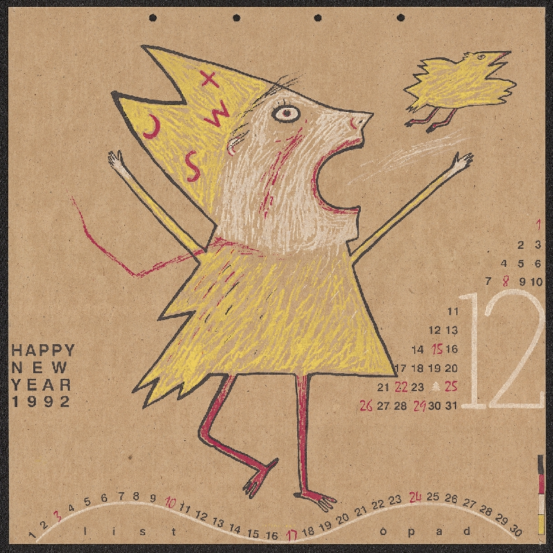 Zdena Hochmanová – stříhací kalendář 