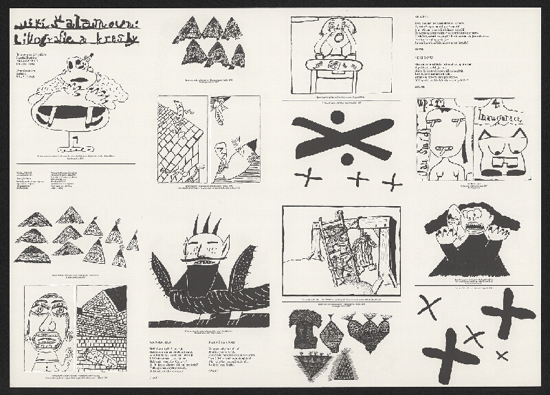 Jiří Šalamoun – Litografie a kresby 