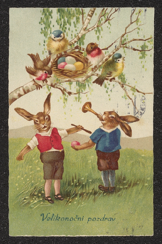 neznámý – Velikonoční pozdrav 