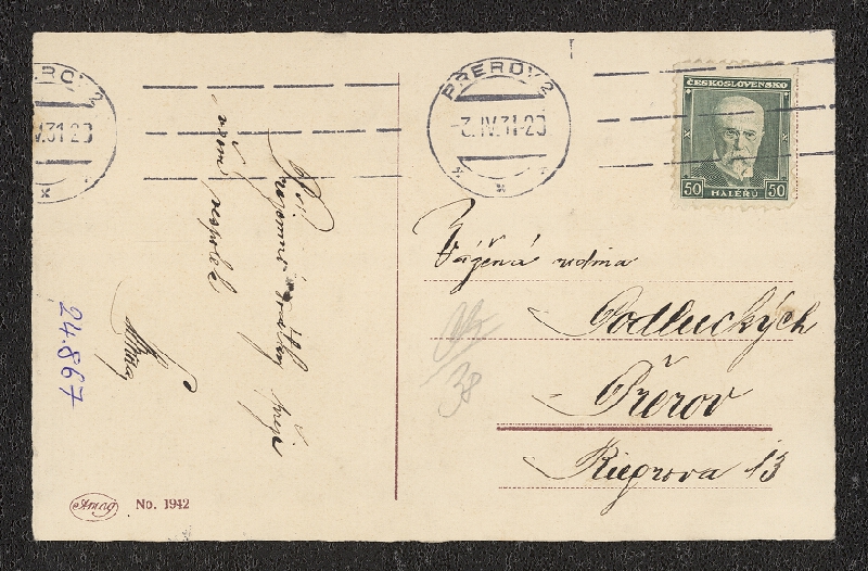 neznámý – Velikonoční pozdrav 