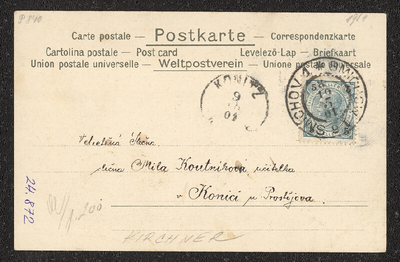 Raphael Kirchner – Srdečné přání 