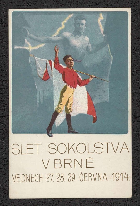 Emil Kosa – Slet sokolstva v Brně 27., 28., 29. června 1914 