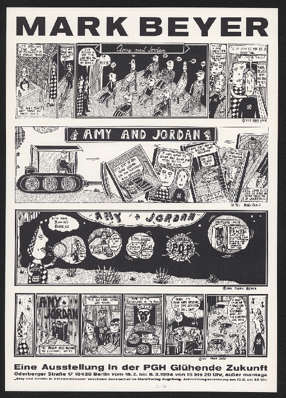 Mark Beyer – Amy + Jordan Bildugeschichten von Mark Beyer, New York 