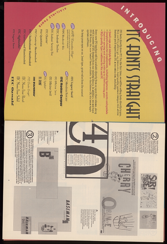 KAYE,Michael  Ian ITC-NEW York – U & LC International Typeface Corporation 2/95 