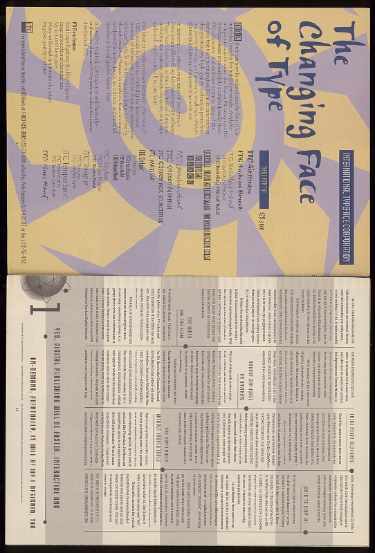 KAYE,Michael  Ian ITC-NEW York – U & LC International Typeface Corporation 2/95 