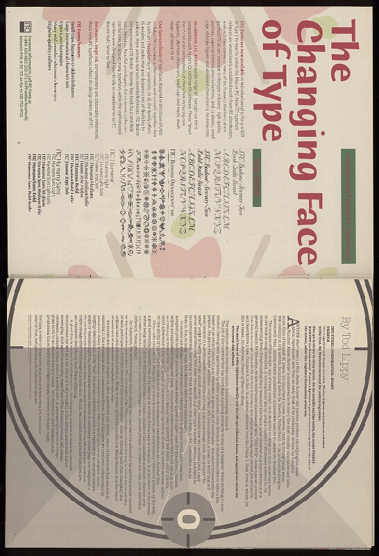 KAYE,Michael  Ian ITC-NEW York – U & LC International Typeface Corporation 2/95 