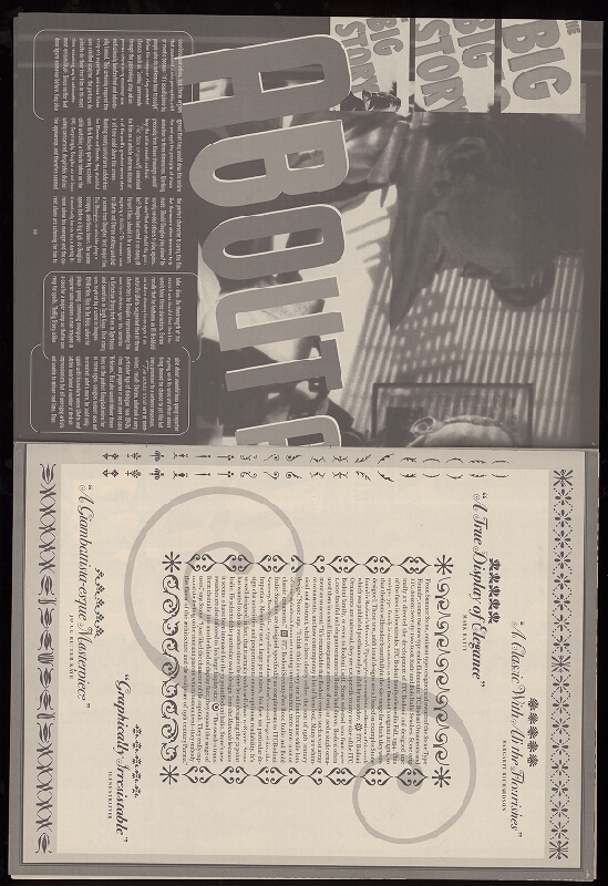 KAYE,Michael  Ian ITC-NEW York – U & LC International Typeface Corporation 2/95 