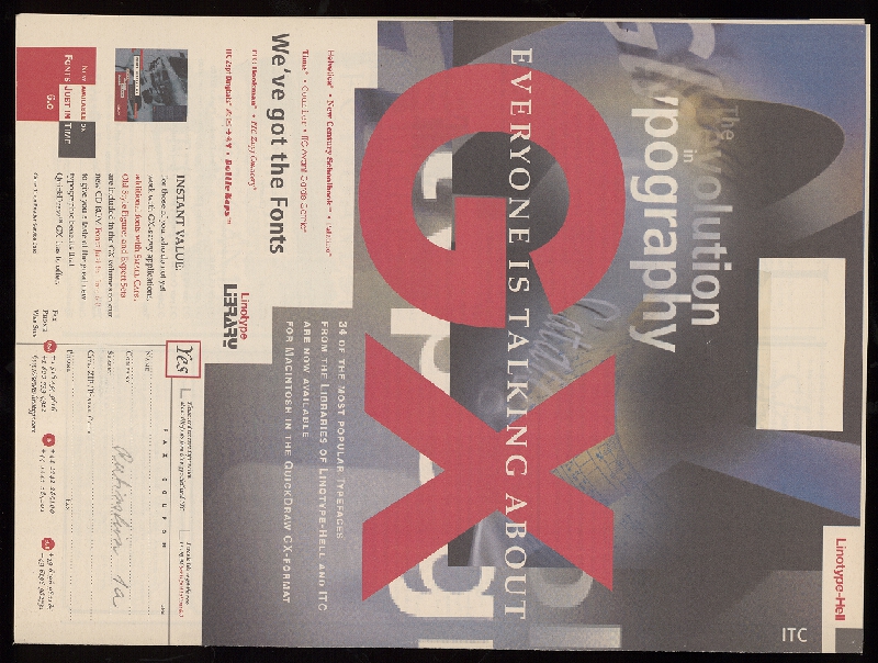 KAYE,Michael  Ian ITC-NEW York – U & LC International Typeface Corporation 2/95 