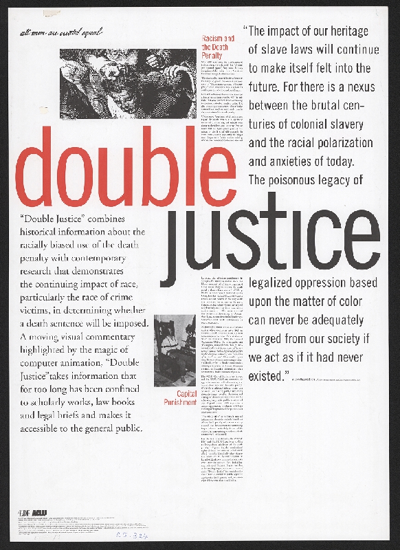 James Victore – Double Justice 