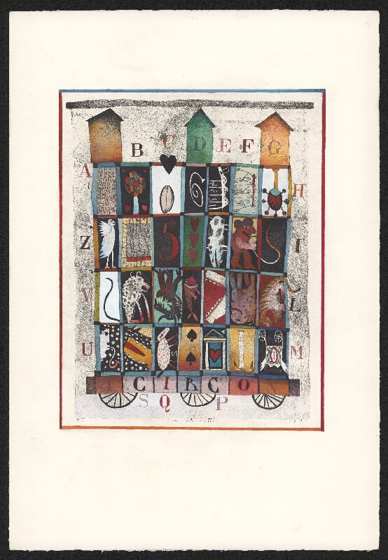 Maurizio Olivotto – Alphabet Circus; Spazio Dei Cavalli; Bestie Rare-Poster 