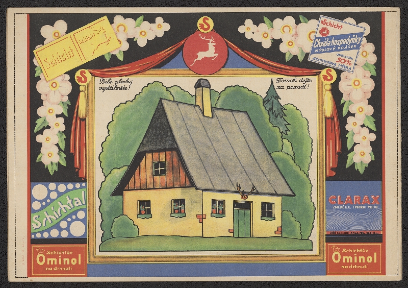 neznámý – Schichtovy reklamní vystřihovánky 