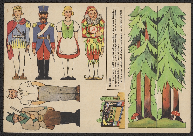 neznámý – Schichtovy reklamní vystřihovánky 