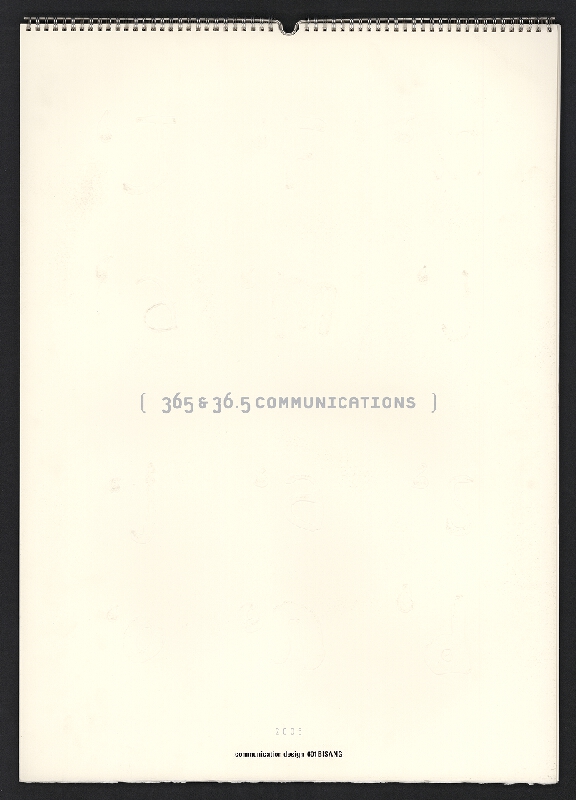 Kum-jun Park – 365 & 36.5 Communications 