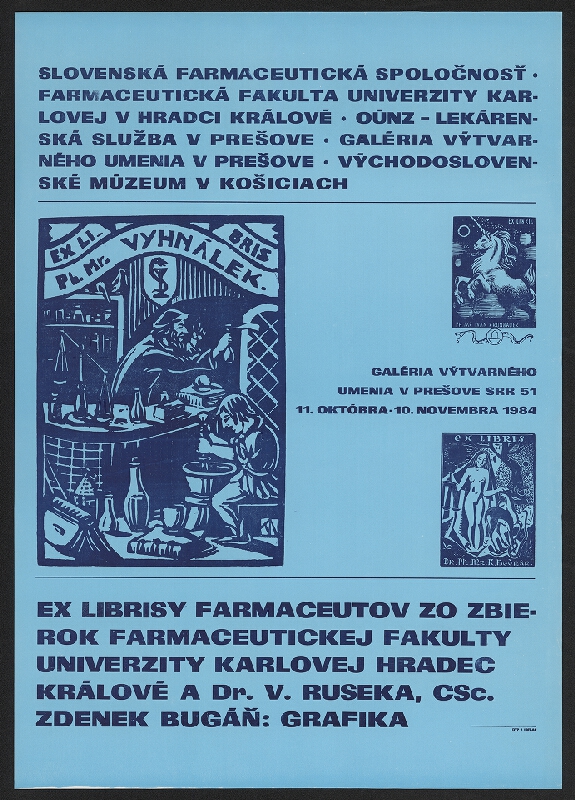 neznámý – Ex librisy Farmaceuton zo zbierok Univerzity Karlovej Hradec Králové 