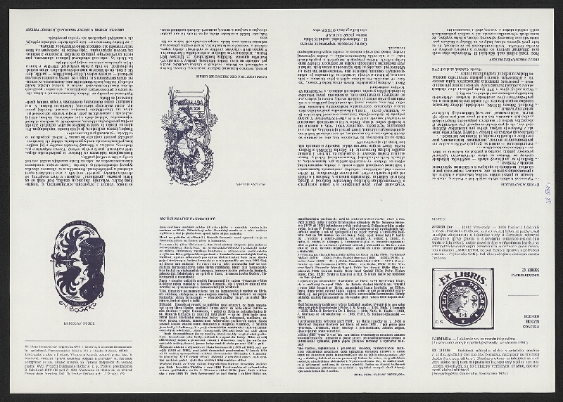 neznámý – Ex librisy Farmaceuton zo zbierok Univerzity Karlovej Hradec Králové 