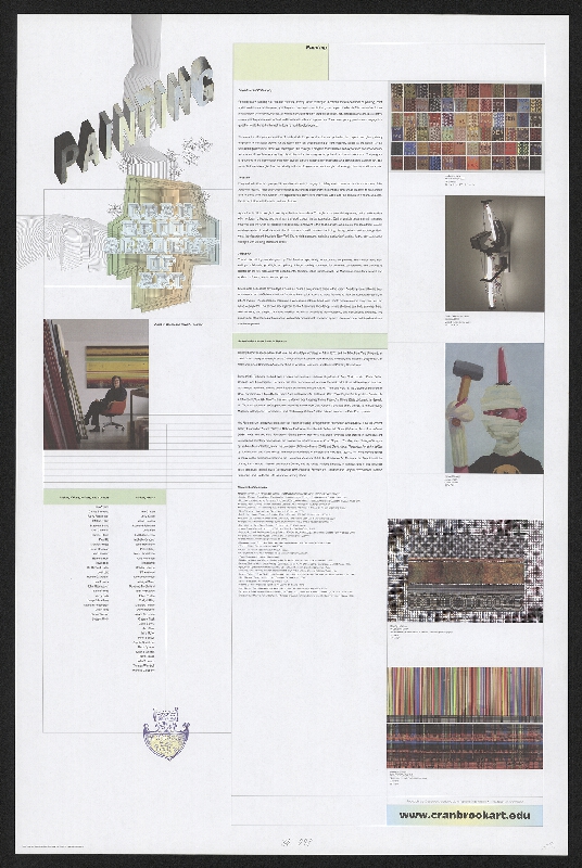 Elliott Earls – Painting Cranbrook Academy of Art 