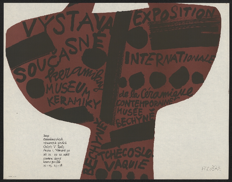 Josef Flejšar – Výstava současné keramiky Intersymposium Bechyně 1968 
