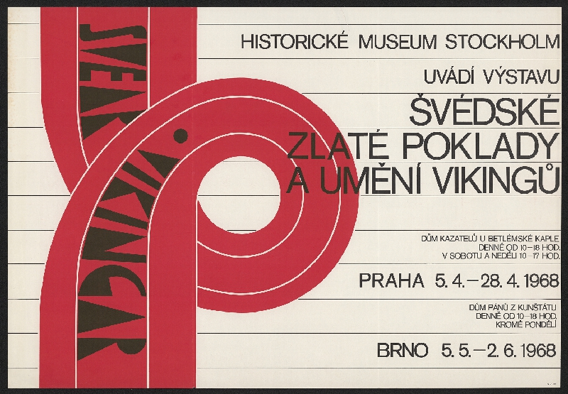 neznámý – Svear Vikingar. Švédské zlaté poklady a umění Vikingů 1968 