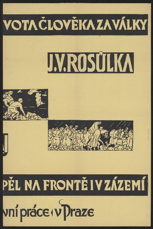 Alois Moravec – J.V. Rosůlek, Černožlutý mumraj. Družstevní práce v Praze 