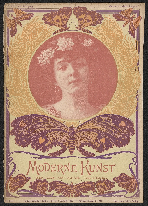 Hans Schulze – Moderne Kunst, 2. Heft, XIV. Jahrgang, Berlin-Leipzig-Wien-Stuttgart 