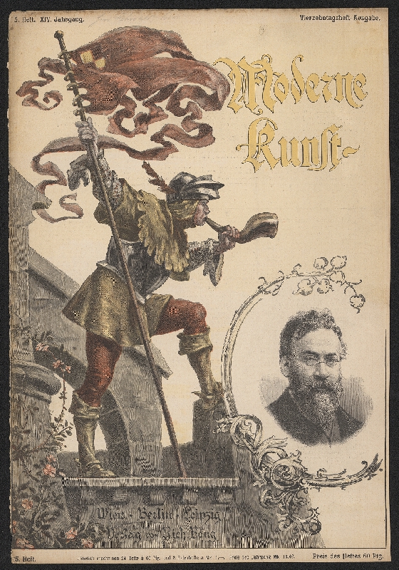 neznámý – Moderne Kunst, 5. Heft, XIV. Jahrgang, Berlin-Leipzig-Wien-Stuttgart 