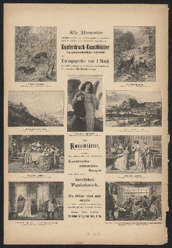 Fucuel (?) – Moderne Kunst, 17. Heft, XIV. Jahrgang, Berlin-Leipzig-Wien-Stuttgart 