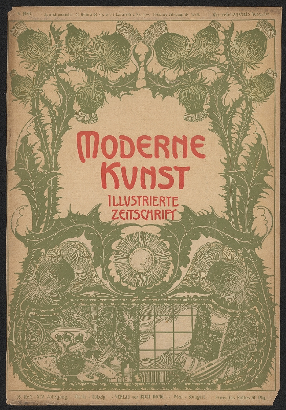 Hans Schulze – Moderne Kunst, 16. Heft, XIV. Jahrgang, Berlin-Leipzig-Wien-Stuttgart 
