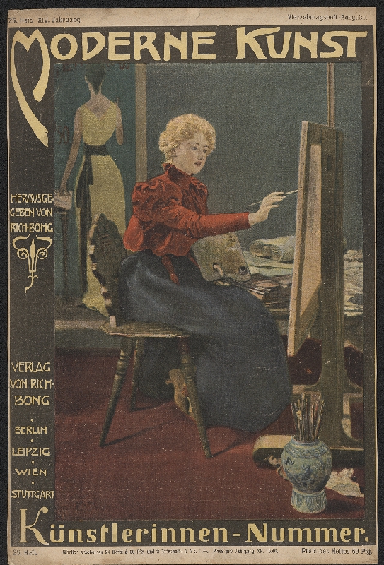 E. Doepler – Moderne Kunst, 25. Heft, XIV. Jahrgang, Künstlerhaus Einweihung München 1900 