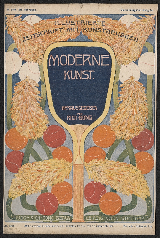 Elli Hirsch – Moderne Kunst, 26. Heft, XIV. Jahrgang, Künstlerhaus Einweihung München 1900 