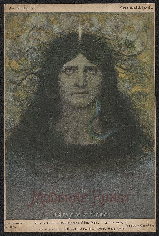 neznámý – Moderne Kunst, 21. Heft, XV. Jahrgang, Ferdinand Keller Nummer. Künstlerhaus Einweihung München 1900 