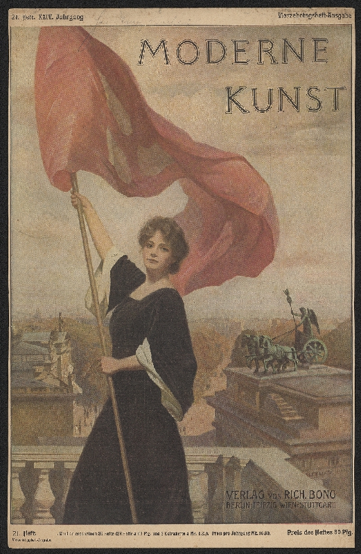 Alfred Schwarz – Moderne Kunst, 21. Heft, XXIV. Jahrgang, Künstlerhaus Einweihung München 1900 