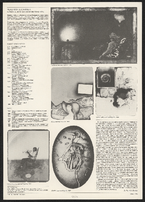 Bedřich Skála – Vladimír Suchánek, Grafika 1985, M. Fronta Praha 