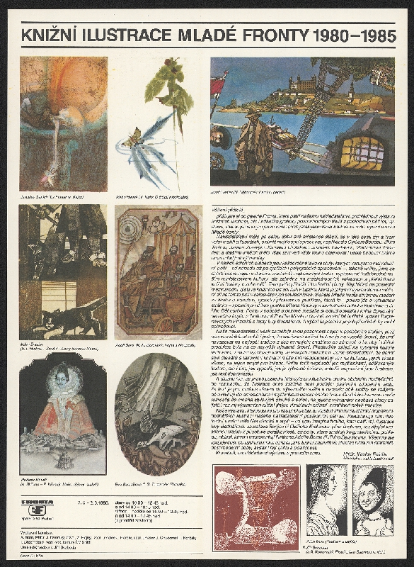 neznámý – Knižní ilustrace Mladé fronty 1980-1985 