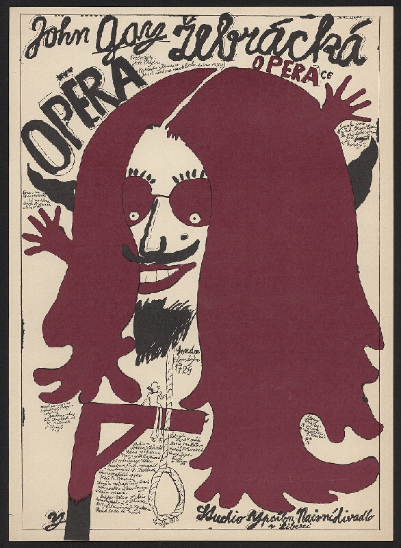 Jan Schmid – J. Gay, Žebrácká opera, Studio Ypsilon - Naivní divadlo v Liberci 