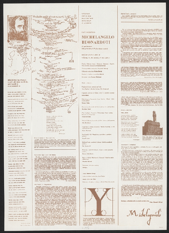 Jan Schmid – Michelangelo Buonarroti, Studio Ypsilon Naivního divadla v Liberci 