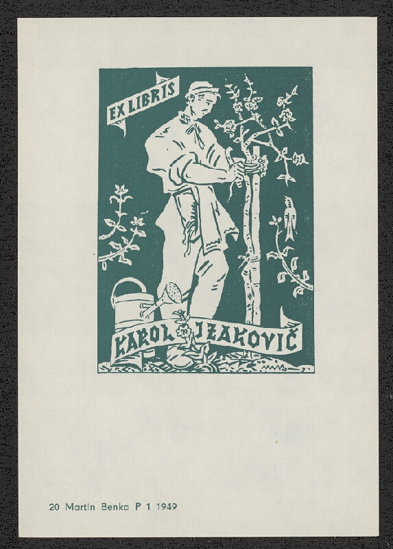 Martin Benka – Exlibrisy Martina Benku 1888-1968. SNG Bratislava 1968 
