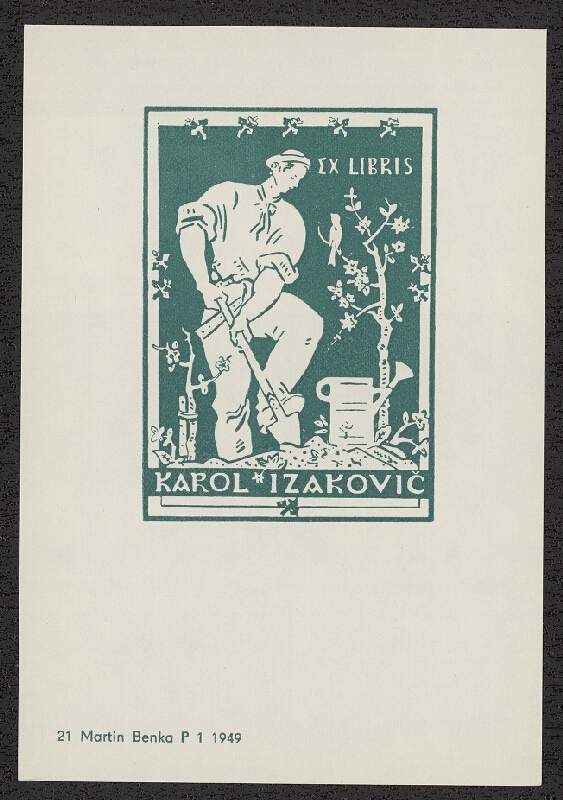 Martin Benka – Exlibrisy Martina Benku 1888-1968. SNG Bratislava 1968 